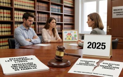 Mediación obligatoria antes de divorciarse tras la reforma del año 2025