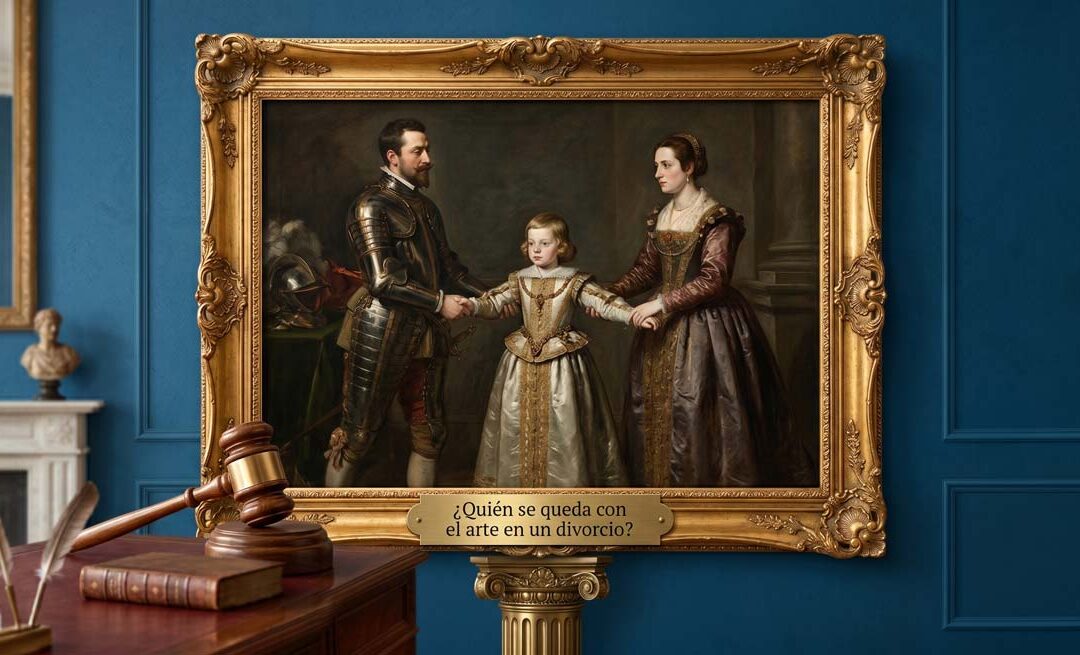 ¿Quién se queda con el arte en un divorcio?